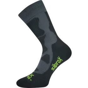 VOXX Ponožky thermo sportovní ETREX tmavě šedé 43-46 102881