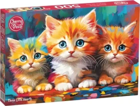 CHERRY PAZZI Puzzle Tři malá srdce