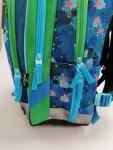 Bagmaster ALFA 21 B školní tříkomorový batoh - kostičky