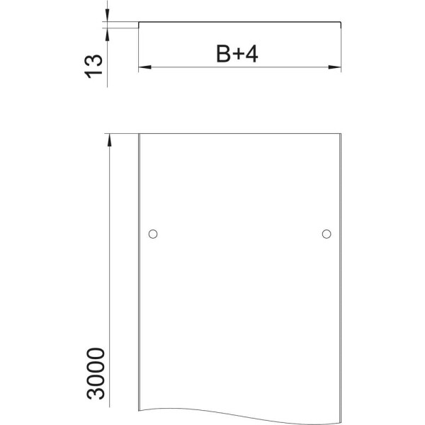 OBO Bettermann 6052150 kryt 3 m