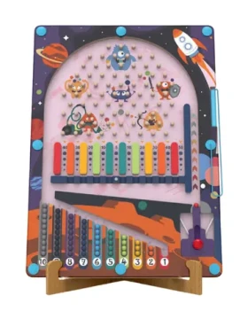 2Kids Toys Magnetický pinball Vesmír 2 in 1