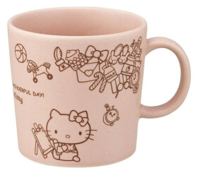 Hrnek – růžová sakura – Hello Kitty