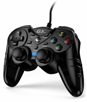 GENIUS GX Gaming gamepad GX-17UV / drátový / USB / vibrační / pro PC a PS3 (31610001400)