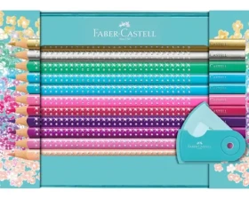 FABER-CASTELL Sparkle - Pastelky - dárková krabička 21 ks (201641)