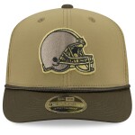 New Era Pánská kšiltovka Carolina Panthers NFL Cleveland Browns 2025 Salute to Service 9SEVENTY Trucker Snapback
