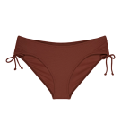 Dámské plavkové kalhotky Summer Glow Midi sd BROWN hnědé 6719 TRIUMPH BROWN