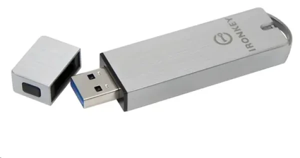 Kingston IronKey Basic S1000 16GB / Flash disk / USB 3.0 / šifrovaný / FIPS 140-2 Level 3 (IKS1000B/16GB)