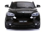 Mamido Elektrické autíčko BMW X6 M dvoumístné XXL lakované černé