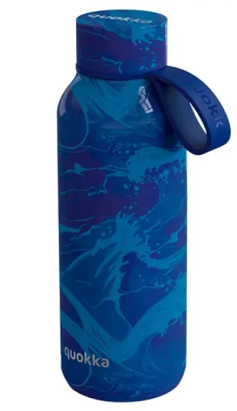 Quokka Nerezová termoláhev s poutkem Solid Colgador vaves 510 ml (Q40179)