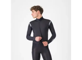 Castelli Perfetto RoS 3 Jacket pánská bunda Light Black/Silver Reflex vel. XXL