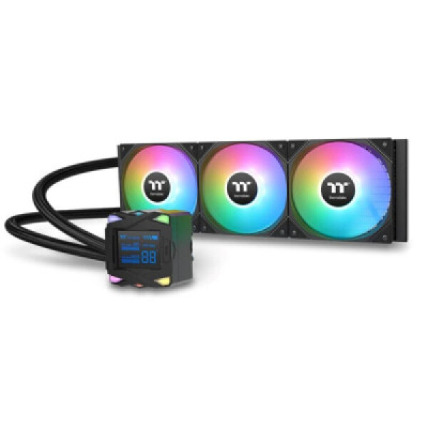 THERMALTAKE Vodní chladič LA360-S ARGB, 3x120mm ARGB, LGA1851, AM5, černá EDF_964068