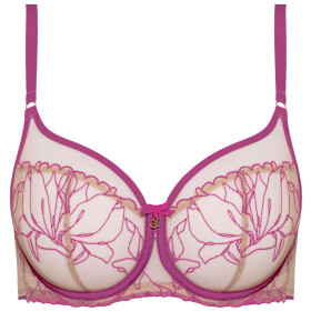 Dámská podprsenka Irina A143 fuchsia - Samanta fuchsiová 80/D