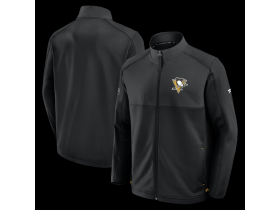 Fanatics Pánská bunda Pittsburgh Penguins NHL Authentic Pro Rink Poly Fleece FZ Velikost: M