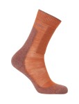 Dámské merino turistické ponožky ICEBREAKER Wmns Hike+ Medium Crew, Dusty Clay/Carob velikost: 41-43 (L)
