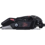 MadCatz R.A.T 6+ černá / Herní myš / Optická / 12000dpi / 11 tlačítek / USB / 1.8m / RGB (MR04DCINBL000-0)