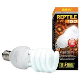 Exo Terra REPTILE UVB 150 / Žárovka / 25W / UVB záření / Pouštní terária (107-PT2189)