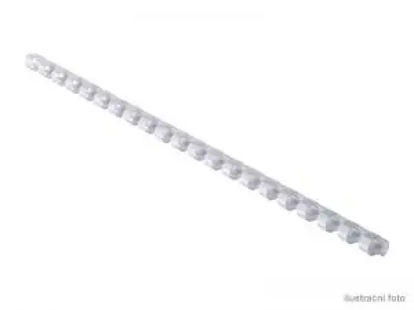 GBC Kroužkové plastové hřbety 9:16" 8mm bílá (0033816097179)