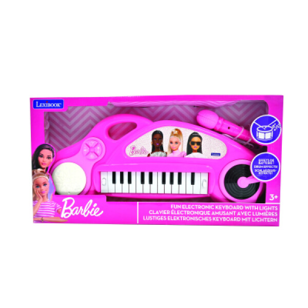 Lexibook elektronické klávesy Barbie s mikrofonem - 24 kláves