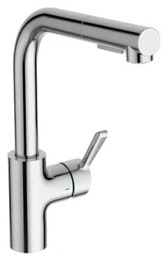 Ideal Standard Ceralife chrom / Dřezová baterie / Vytahovací sprška 2 proudy / FirmaFlow kartuše 28 mm (BE244AA)
