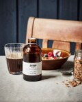 Nicolas Vahé Sirup Vanilla 280 ml, hnědá barva, sklo