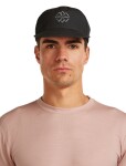 Unisex merino kšiltovka ICEBREAKER Unisex Shell+ Windbreaker Trucker Hat Logo, Black velikost: OS UNI)