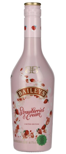 Baileys Strawberries & Cream 17% 0,5 l (holá láhev)