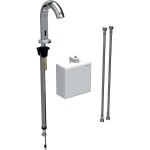 GEBERIT - Piave Elektronická termostatická umyvadlová baterie, bateriové napájení, chrom 116.168.21.1