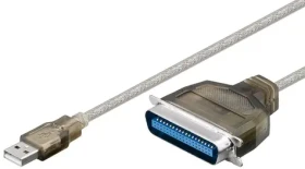 MicroConnect kabel USB2.0 A (M) - Cen36 (M) 1,8m šedá (USBAC36)