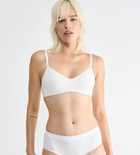 Dámská podprsenka GO Casual P - WHITE - bílá 00GZ - SLOGGI WHITE XL