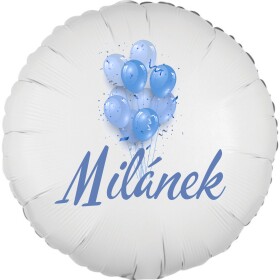 Milánek - balónek s jménem - Balonky.cz Milánek - balónek s jménem - Balonky.cz