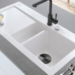 Příslušenství ke dřezům Villeroy & Boch - krytka odpadu 96241505, antracit 96241505