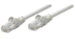 Intellinet Patch kabel Cat5e šedá / Síťový kabel / U/UTP / 1 m / RJ-45 (318921)