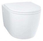 GROHE - Start Round Závěsné WC se sedátkem SoftClose, Rimless, alpská bílá 103848SH00