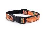 Havaj oranžový obojek pro psa Barva: Oranžová, Obvod krku: 33 - 55 cm