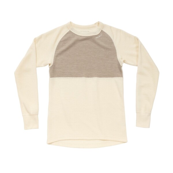 DEVOLD EXPEDITION SILK dámské dvouvrstvé triko s dlouhým rukávem Offwhite/Stone velikost: XL