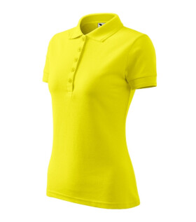 Pique Polo polokošile dámská citronová XL