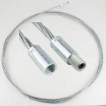 Nástavec na komínový kartáč ocelový, délka 6m