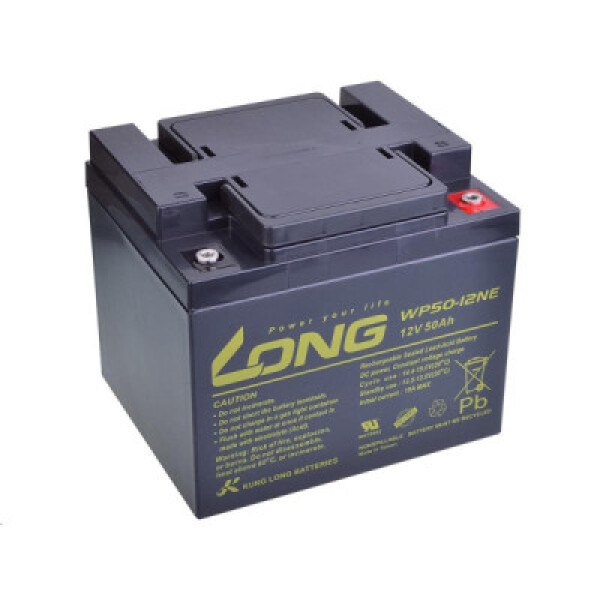 Long 12V 50Ah olověný akumulátor DeepCycle AGM M6 (WP50-12NE) EDF_1020528
