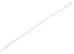 StarTech stahovací pásky se šroubovacím otvorem bílé / Stahovací pásky / Nylon / 219x4 mm / 100 ks (CBMZTS10N8)