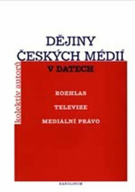 Dějiny českých médií datech