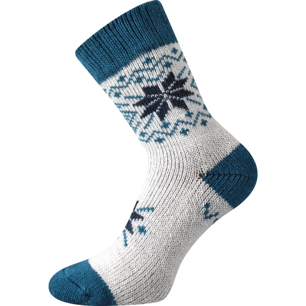 VOXX Ponožky silné zimní ALTA z merino vlny a alpaky VZOR B 43-46 117078