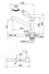 FRANKE - Orbit Dřezová baterie FC 9290, nerez 115.0569.290