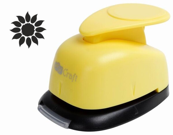 Děrovačka dekorační 25mm DP Craft - Slunečnice