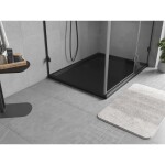 MEXEN - Flow sprchová vanička obdélníková slim 70 x 80, černá mat 46R707080