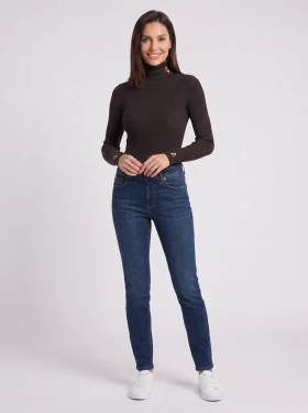 HOSH Dámský rolák Rosa tmavě hnědá Velikost: L/XL