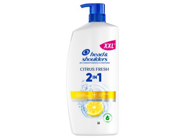 Head & Shoulders Citrus Fresh 2v1 Šampon a kondicionér proti lupům 800 ml