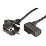 C-TECH Síťový napájecí kabel 230V k počítači 2m (8594125013752)