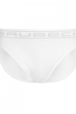 Pánské slipy 00290A white - BRUBECK bílá L