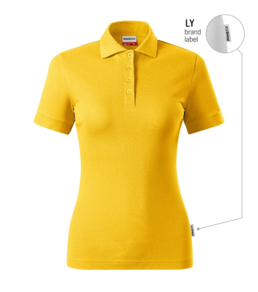 Resist Heavy Polo polokošile dámská žlutá 04 (brand label) 3XL
