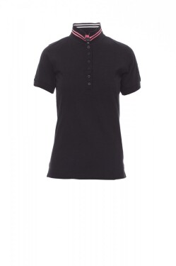 Dámská polokošile Payper NAUTIC LADY Barva: Černá/ Bílá Fluo, Velikost: S (000264002414024S)